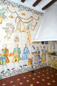 Kitchen, Valencia, c. 1780-1790 AD - Museo Nacional de Artes Decorativas - Madrid, Spain - DSC08470