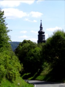 Kirche in Großneundorf, Thüringen
