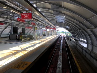 KJ Line Ara Damansara Platform 1