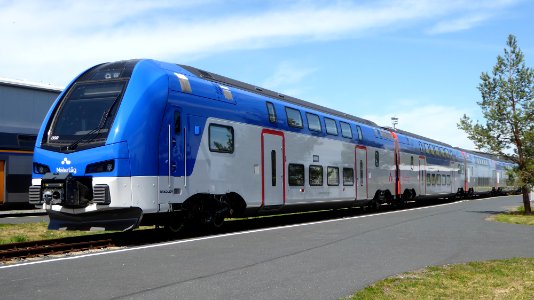 KISS operated by Mälartåg in Velim
