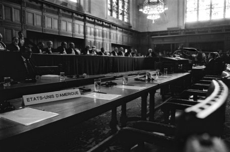 Klacht van Nicaragua tegen de VS voor het Internationaal Gerechtshof in Den Haag, Bestanddeelnr 933-4223