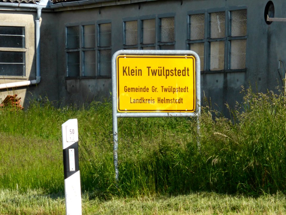 Kl Twülpstedt Schild