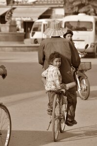 Girl child bike photo