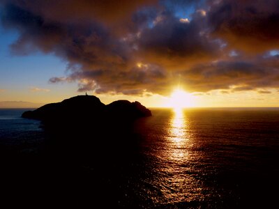 Madeira romantic dusk photo
