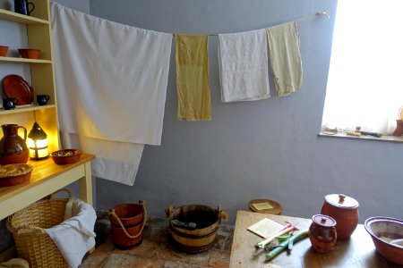 Kitchen washing - Coleridge Cottage - Nether Stowey - Somerset, England - DSC01131
