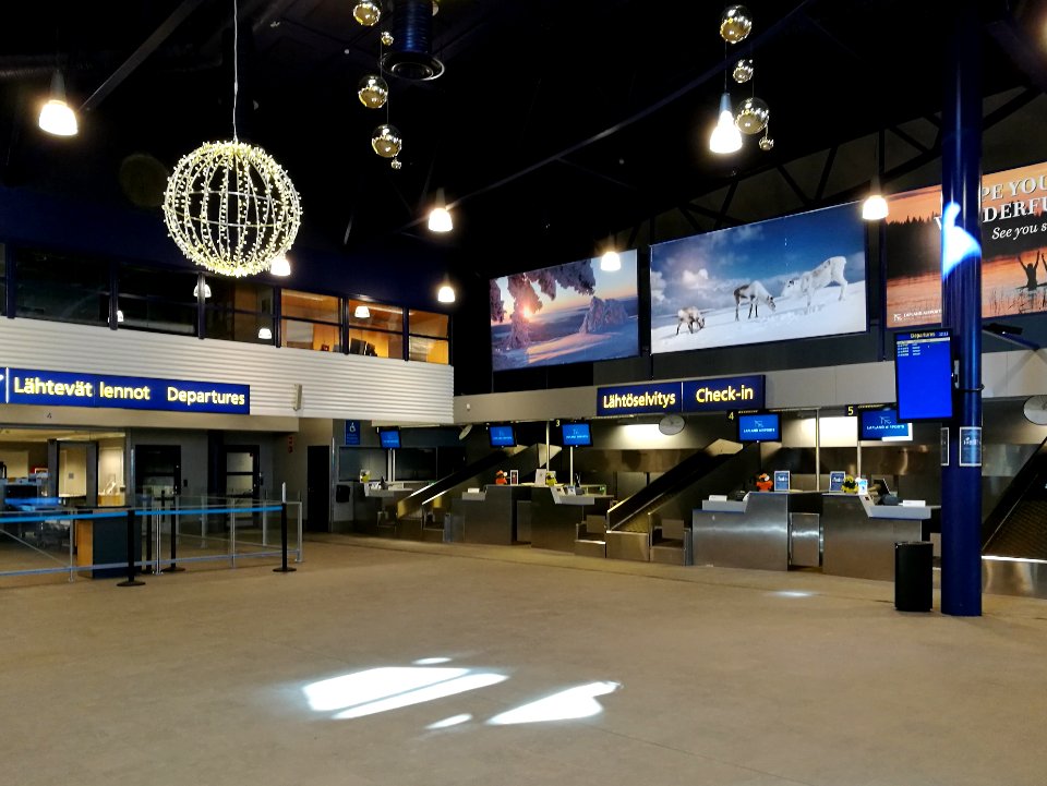 Kittilä Airport Terminal 20180418 01