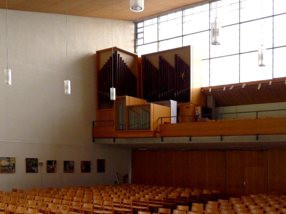 Kirche zur Heimat (Berlin-Zehlendorf) Orgelempore
