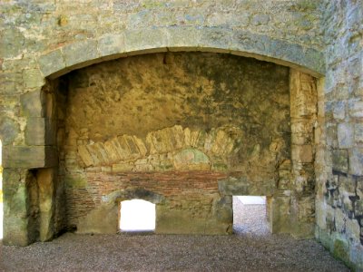 Kitchen hearth, Bodiam