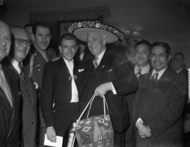 KLM-diner met Mexicanen in lEurope, Bestanddeelnr 905-3762