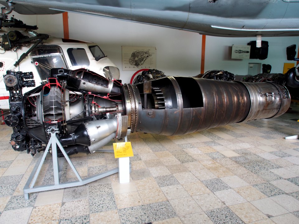 Klimov VK-1F (1948) used in MiG 17 at Flugausstellung Hermeskeil, pic2