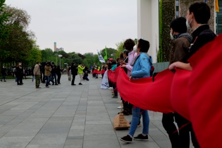 Klimaschutzgesetz human chain Berlin 2021-05-12 61