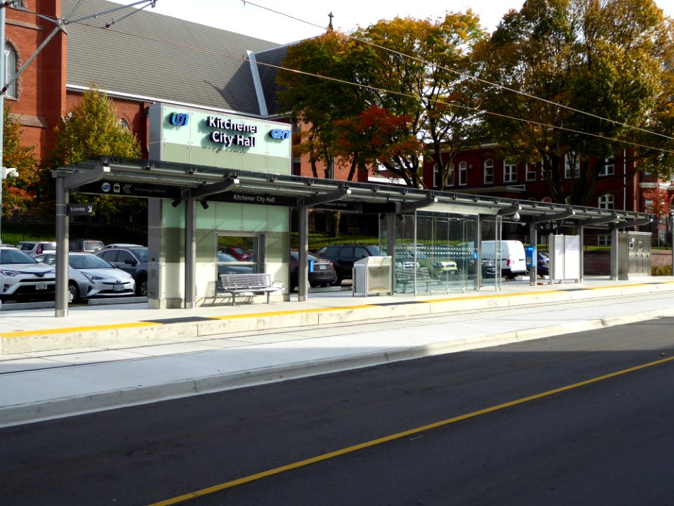 Kitchener City Hall Station Oct 2017
