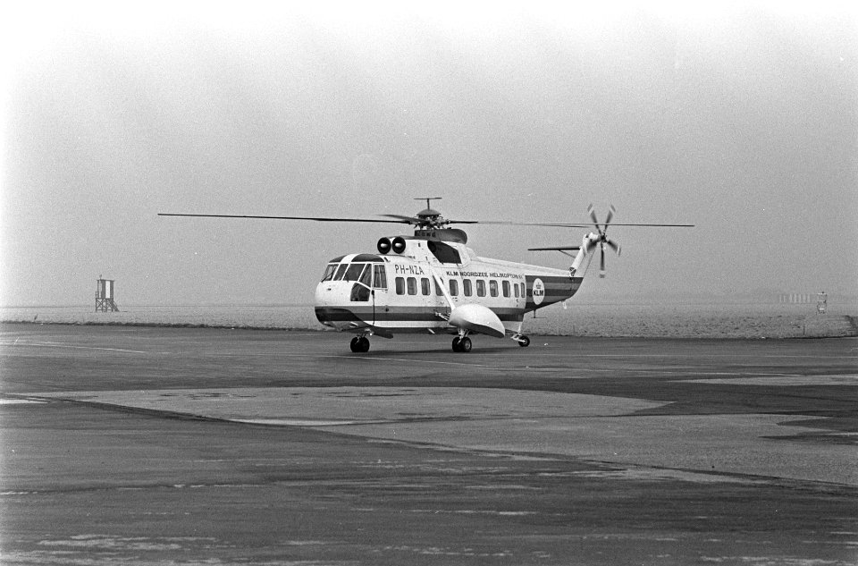 KLM-helicopter maakte eerste proefvlucht, Bestanddeelnr 921-0948