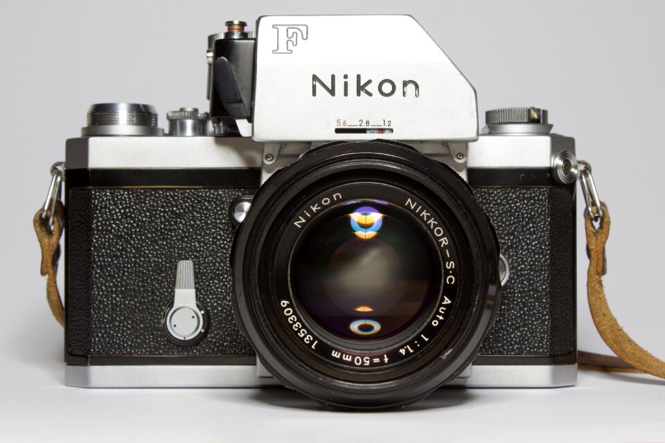 Lens photograph retro