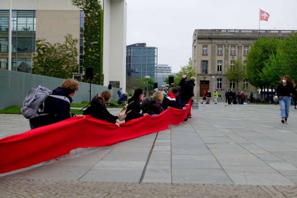 Klimaschutzgesetz human chain Berlin 2021-05-12 112