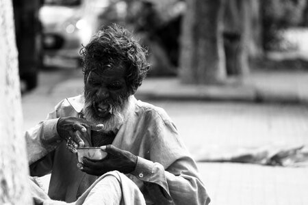 Homeless poverty people photo