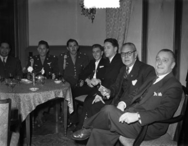 KLM-diner met Mexicanen in lEurope, Bestanddeelnr 905-3768