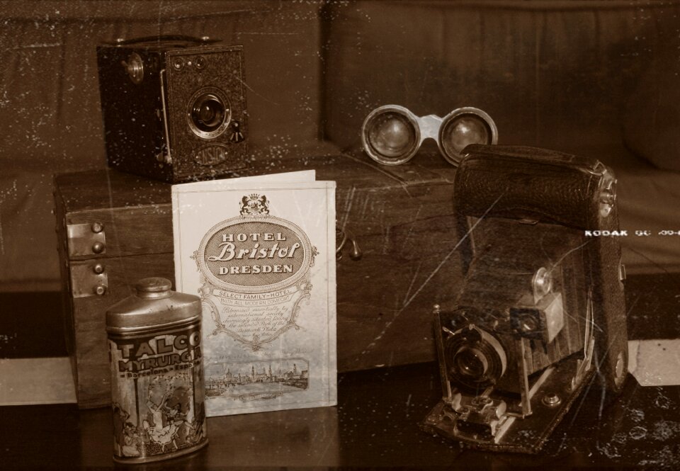 Vintage cameras antiques