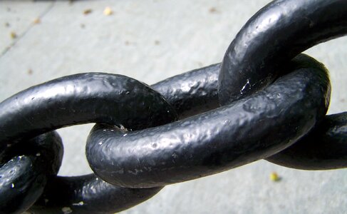 Vaslánc binding link