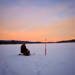 Catch winter sport photo