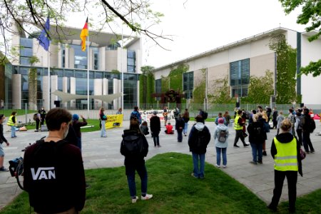 Klimaschutzgesetz human chain Berlin 2021-05-12 19