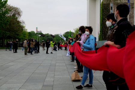 Klimaschutzgesetz human chain Berlin 2021-05-12 62