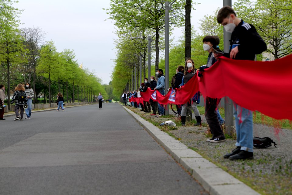 Klimaschutzgesetz human chain Berlin 2021-05-12 116