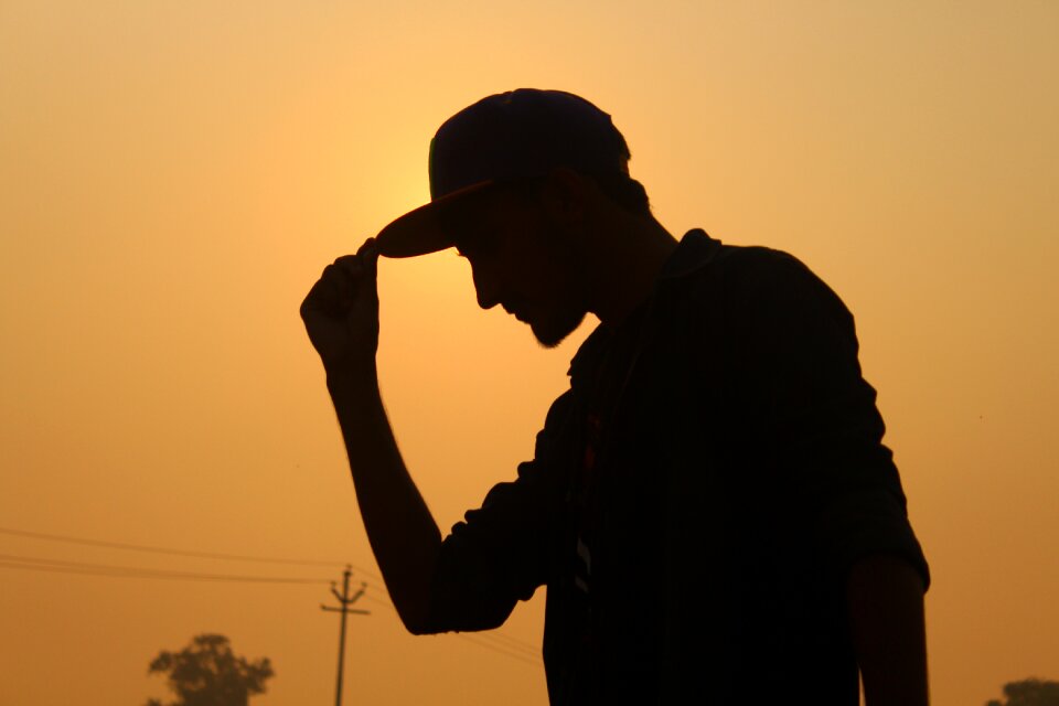 Nature people sunrise
