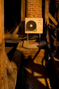 Klimaanlage Dachstuhl Frauenkirche Görlitz
