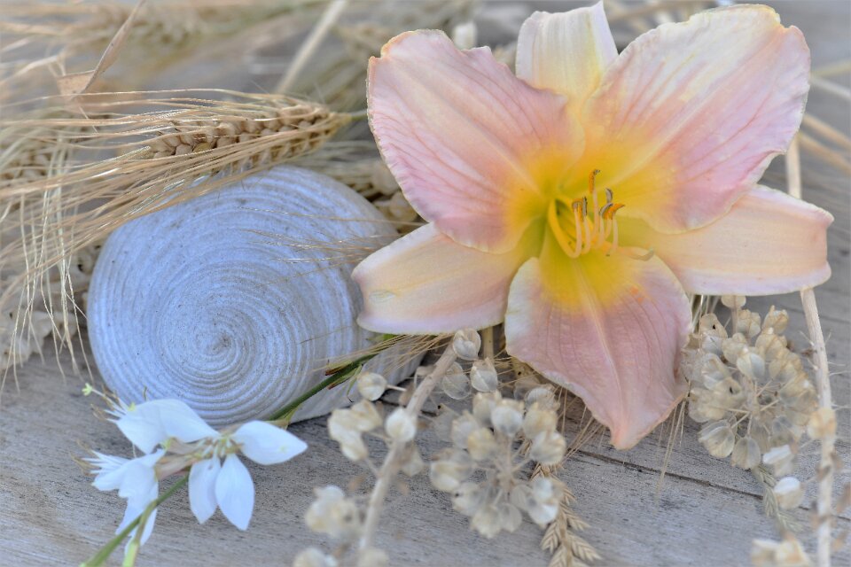 Decorative flowers table