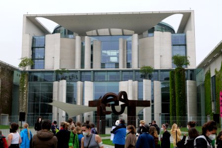 Klimaschutzgesetz human chain Berlin 2021-05-12 14
