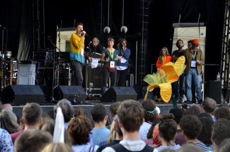 Klimademo Bern Moderator