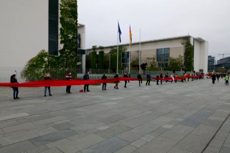 Klimaschutzgesetz human chain Berlin 2021-05-12 86