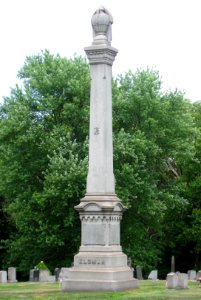 Kloman Shaft, St. Mary’s Cemetery, 2020-08-11