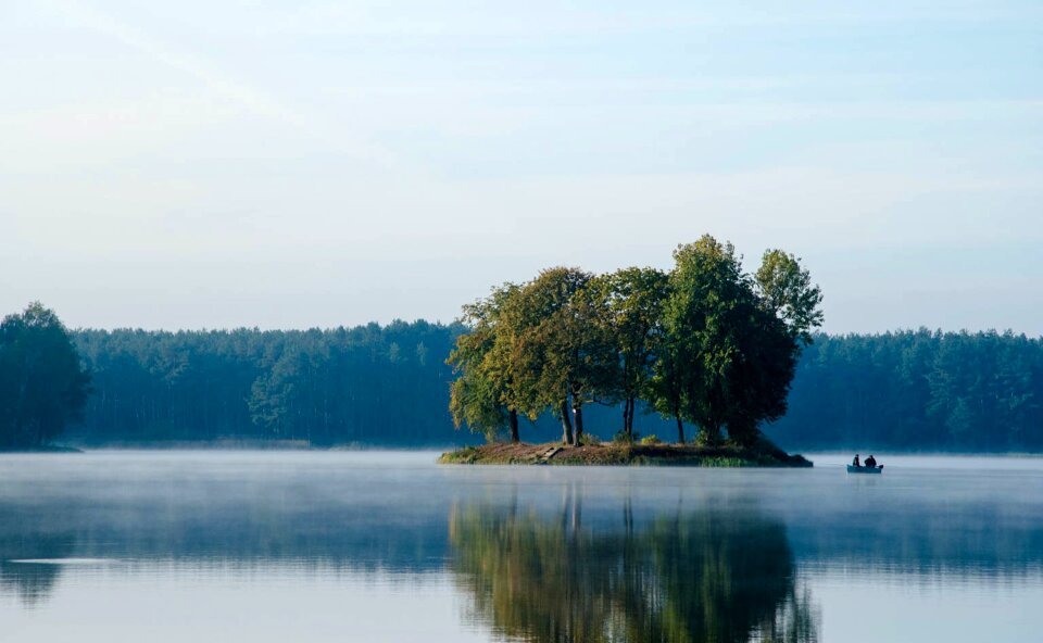 Boat landscape nature