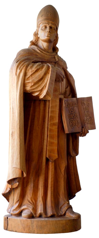Kloster.Sankt.Augustinus.Holzfigur