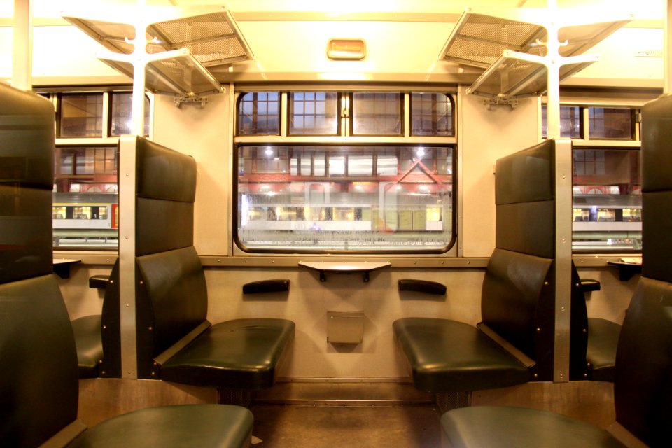 Klassiek motorstel interieur 2e klasse