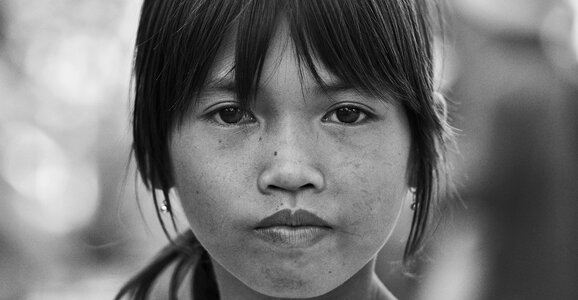 Girl woman cambodia photo