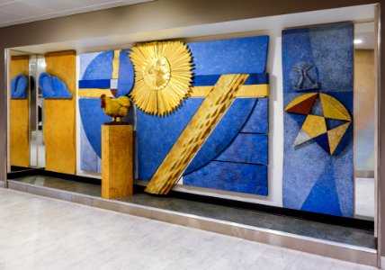 Klar morgon - Clear morning - art in Näl hospital 2