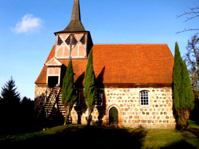 Klein Gottschow Dorfkirche 4