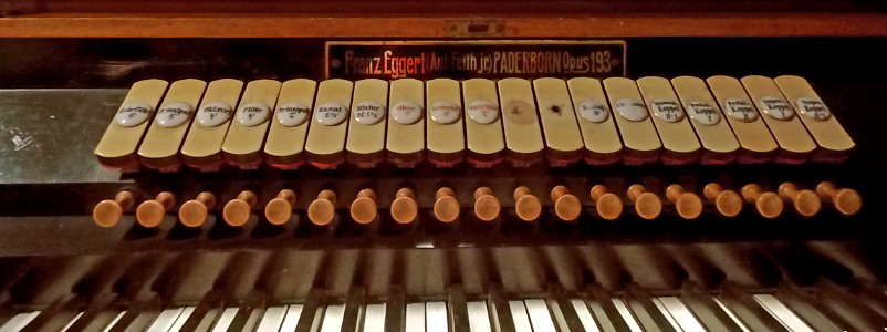 Klein Oschersleben Marien Orgel 1