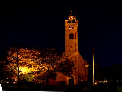 Kirche Burgh Nachts