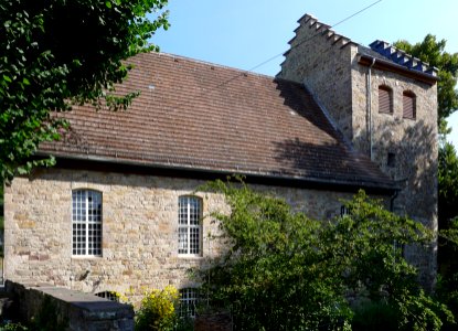 Kirche (Helmarshausen) Gartenansicht
