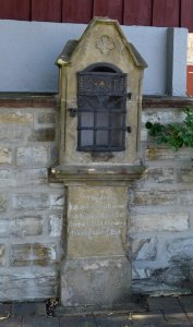 Kirchborchen - Bildstock Bachstraße