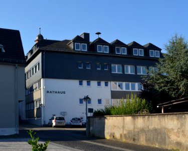 Kirchberg (Hunsrück), Rathaus, Rückseite
