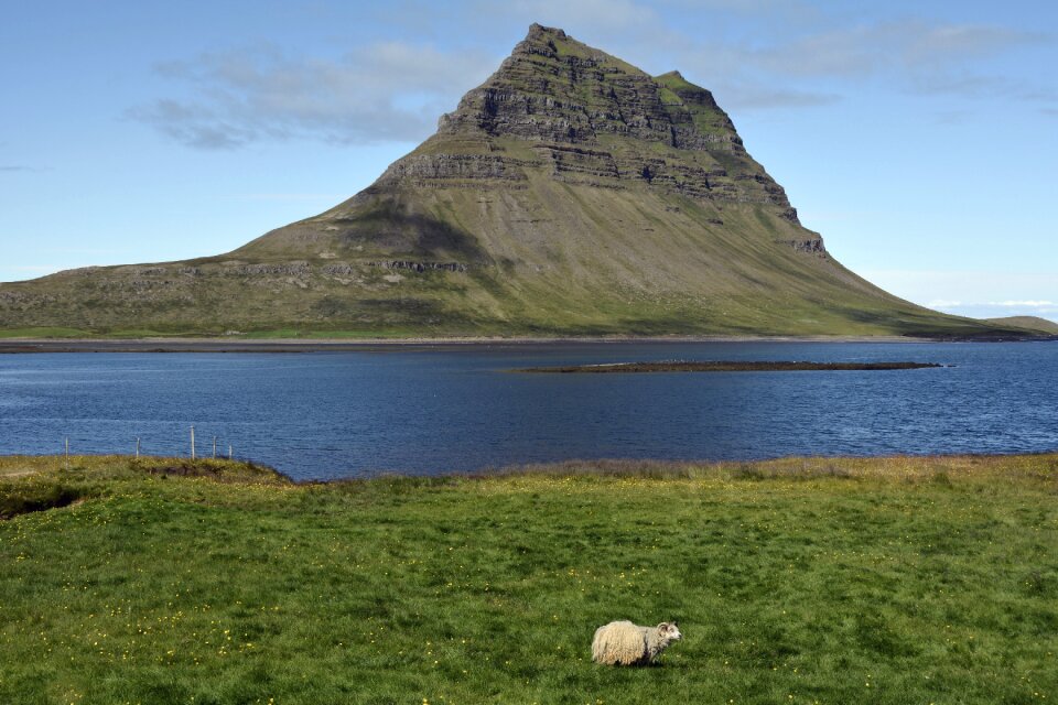 Landscape nature iceland