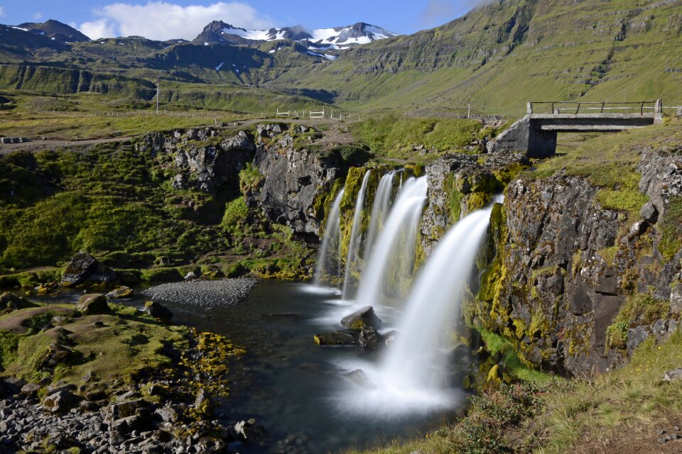 Landscape nature iceland