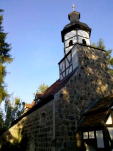Kirche Bülzig -Kirchturm- im Juli 2020b
