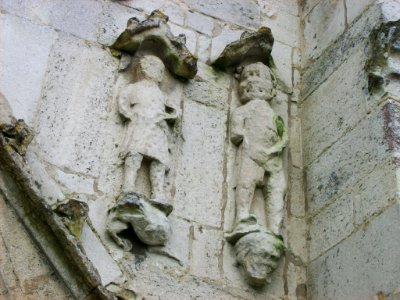 Kirkham Priory, David and Goliath
