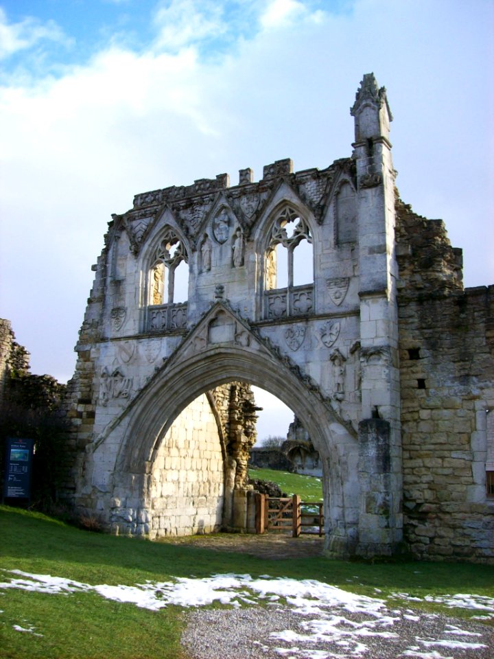 Kirkham Priory, the gatehouse